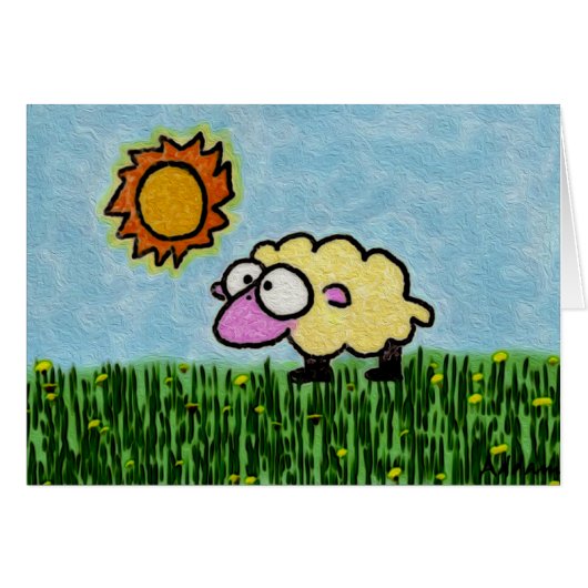 Sunny Sheep (Front Horizontal)