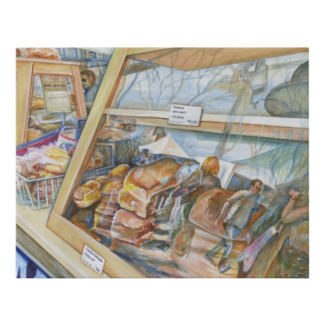 Sunny-Side of Insanity Faux Canvas Print (Front)