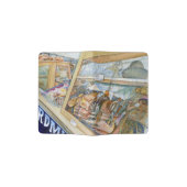 Sunny Side of Insanity Passport Holder (Opened)