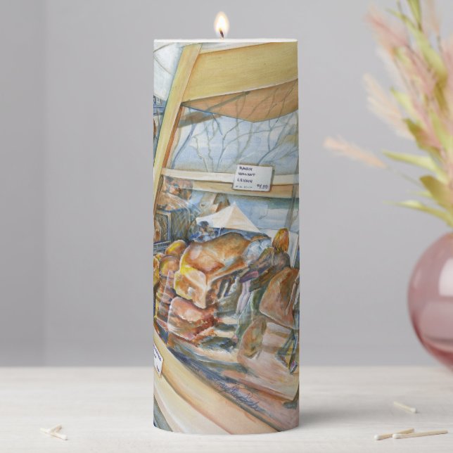 Sunny-side of Insanity Pillar Candle (In Situ)