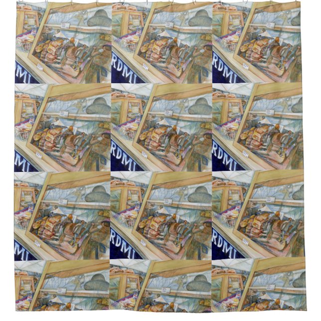 Sunny Side of Insanity Shower Curtain (Front)