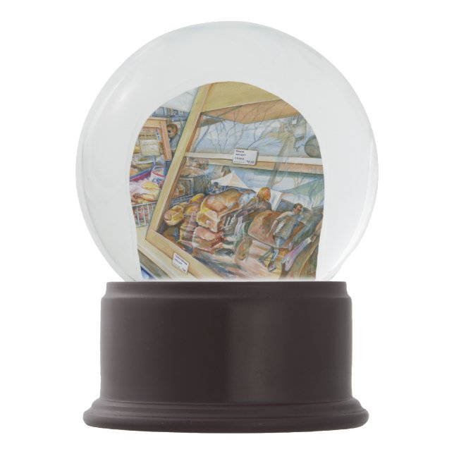 Sunny Side of Insanity Snow Globe (Front)
