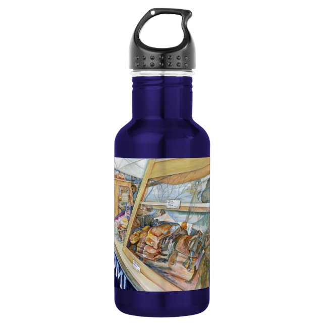 Sunny Side of Insanity Stainless Steel Water Bottle (Front)