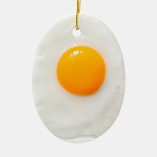 Sunny Side Up Ceramic Ornament