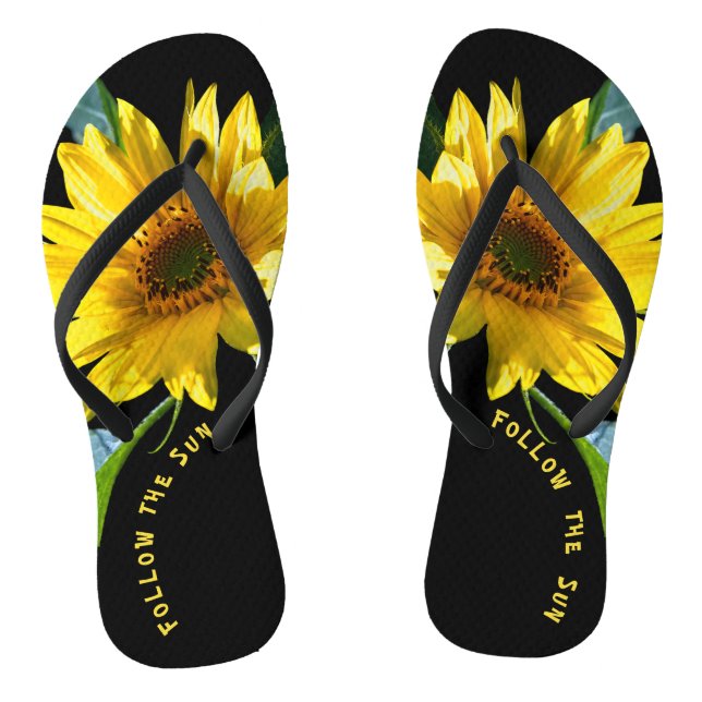 Sunny Side Up Flip Flops (Footbed)