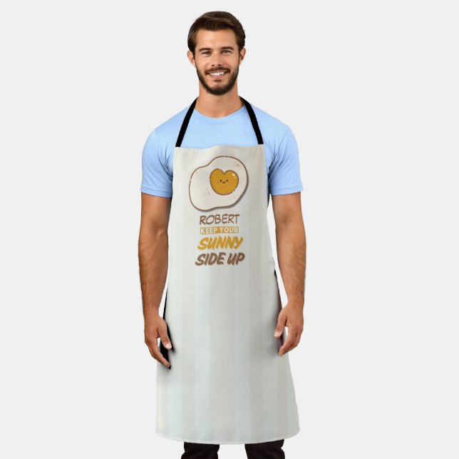 Sunny Side Up Kitchen, Baking, Cooking, Chef Apron (Worn)