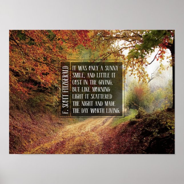 Sunny Smile Poster (Front)