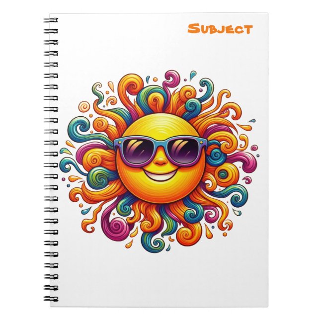Sunny Smiles Notebook (Front)