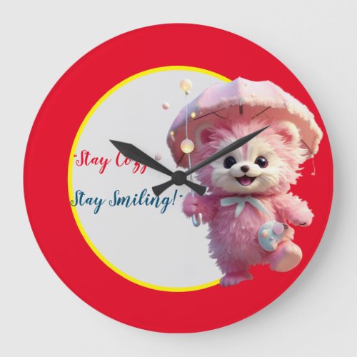 Sunny Smiles Timekeeper Large Clock