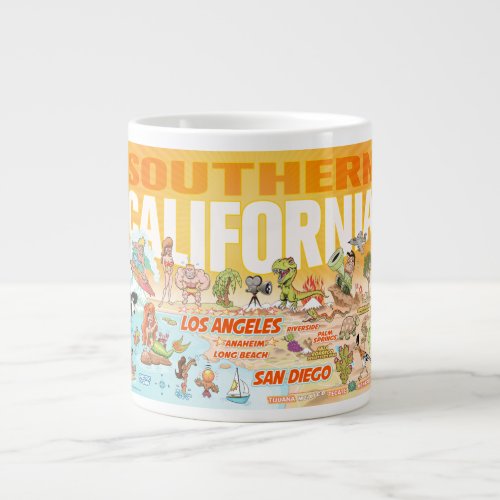 Sunny Southern California Jumbo Mug