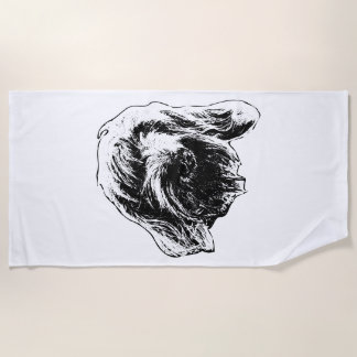 Sunny Spinone Day Beach Towel