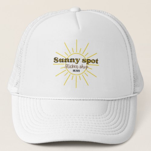 Sunny spot trucker hat
