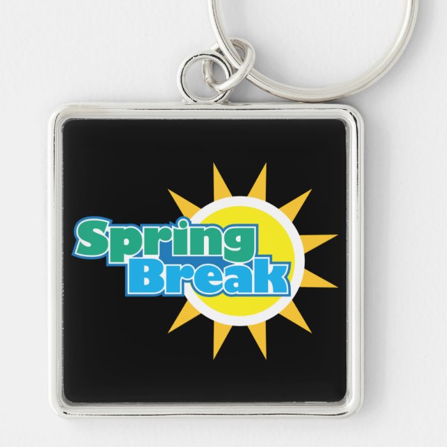 Sunny Spring Break - Keychain (Front)