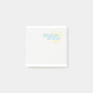 Sunny Spring Break -  Post-it Notes