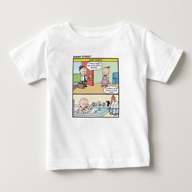 Sunny Street's Baby World T-Shirt (Front)