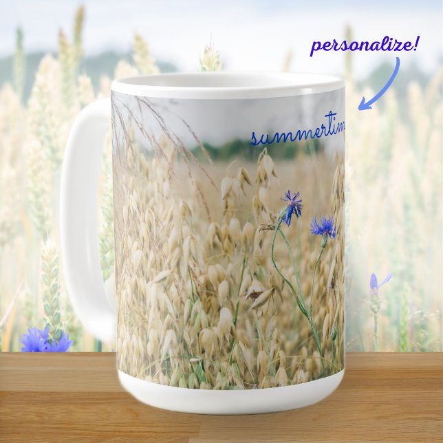 Sunny summer fields coffee mug (Creator Uploaded)