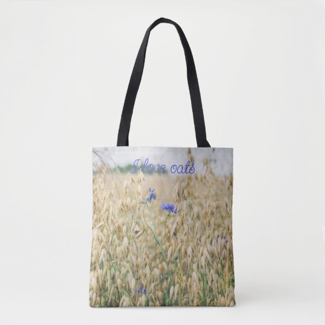 Sunny summer fields tote bag (Front)