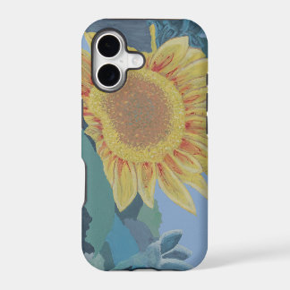 Sunny Summer Yellow Sunflower modern abstract iPhone 17 Case