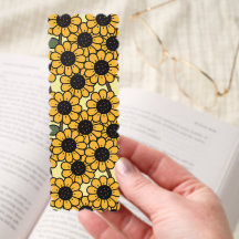 Sunny Sunflower Bookmark