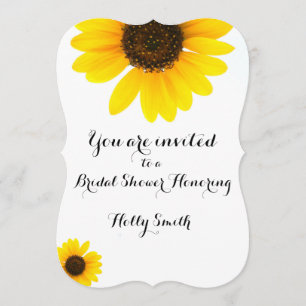Sunny Sunflower Invitation