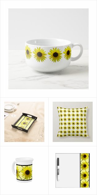 Sunny Sunflower Kitchen Collection 