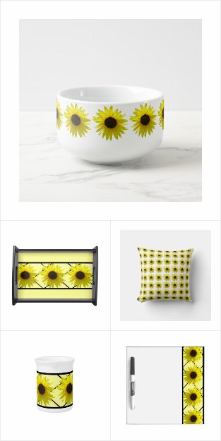 Sunny Sunflower Kitchen Collection 