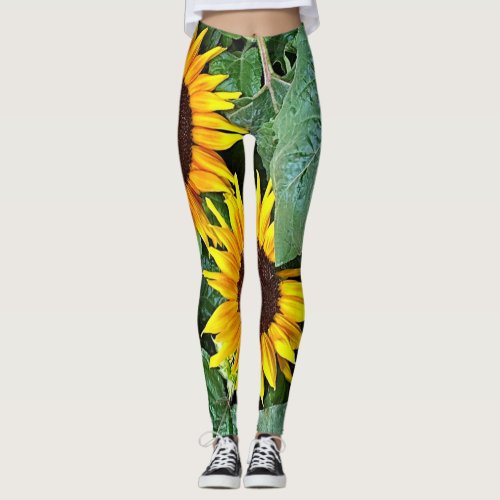 Sunny Sunflower Leggings