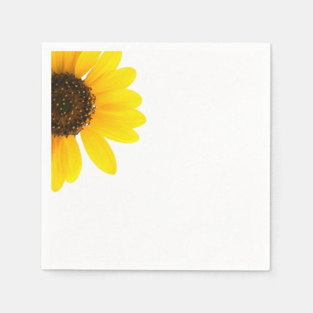 Sunny Sunflower  Napkins (Front)