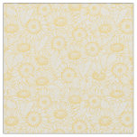Sunny Sunflower Pattern Fabric