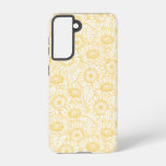Sunny Sunflower Pattern Samsung Galaxy S21 Case
