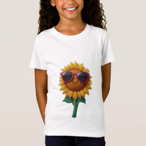 Sunny Sunflower Summer Vibes Tee