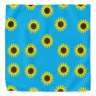 Sunny Sunflowers Bandana