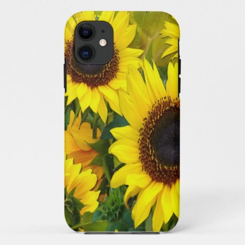 Sunny Sunflowers iPhone 11 Case
