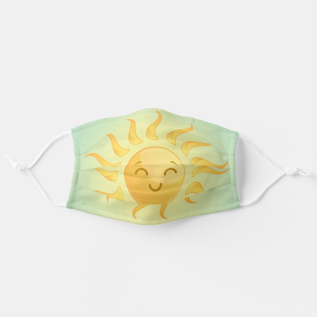 Sunny Sunshine Design Face Mask