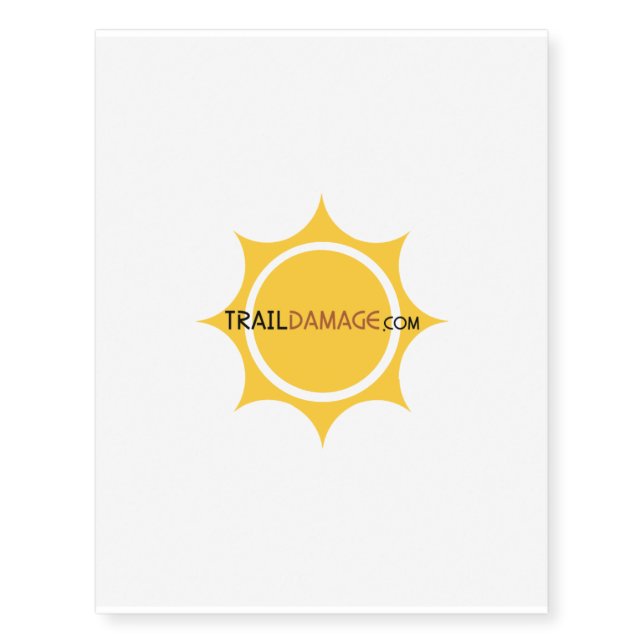 Sunny Temporary Tattoo (Front)