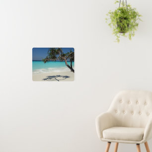Sunny Tropical Beach Ocean Paradise Foam Board