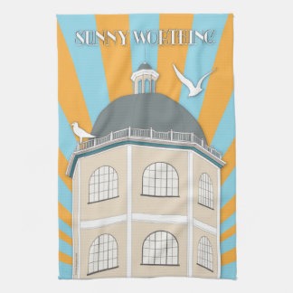 Sunny Worthing kitchen towel