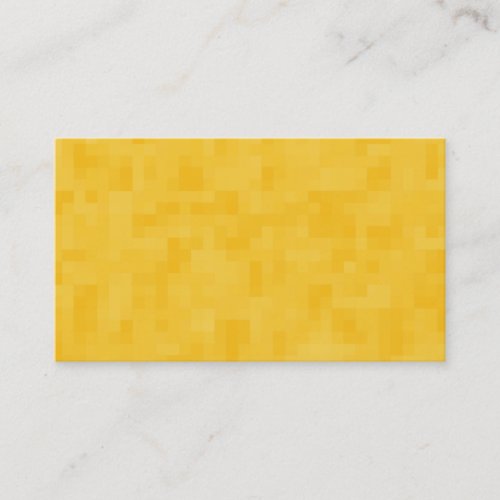 Sunny Yellow Abstract Design. Business Card Template