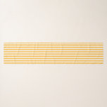 Sunny yellow and white candy stripes scarf<br><div class="desc">Sunny yellow and white candy stripes</div>