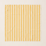 Sunny yellow and white candy stripes scarf<br><div class="desc">Sunny yellow and white candy stripes</div>