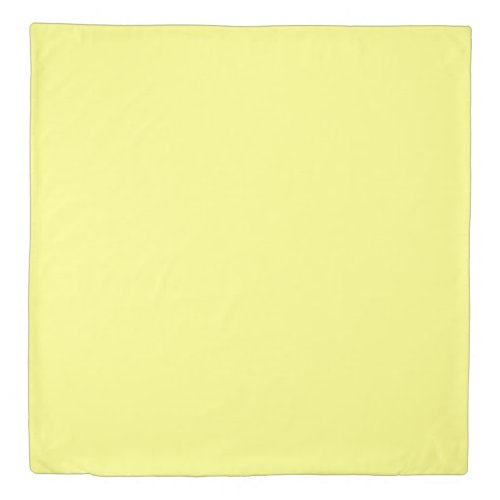 Sunny Yellow  Duvet Cover