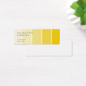 Sunny Yellow Paint Samples (Desk)