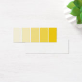 Sunny Yellow Paint Samples (Desk)