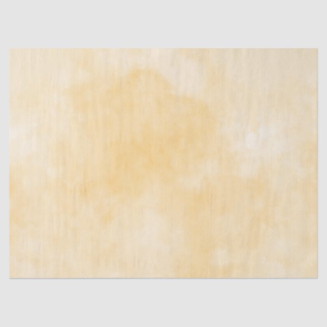 Sunny Yellow Tie dye Birthday Tissue Paper (Front)