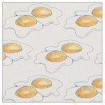 Sunnyside Up Fried Breakfast Eggs Sunny Side Egg Fabric