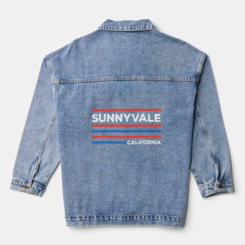 Sunnyvale California Resident Ca Local San Francis Denim Jacket