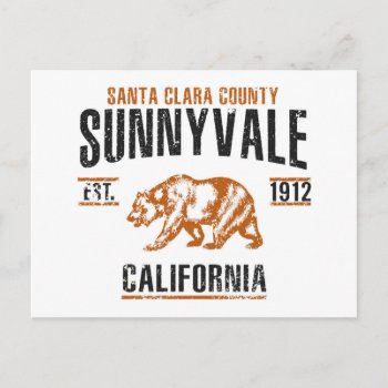 Sunnyvale Postcard by KDRTRAVEL at Zazzle