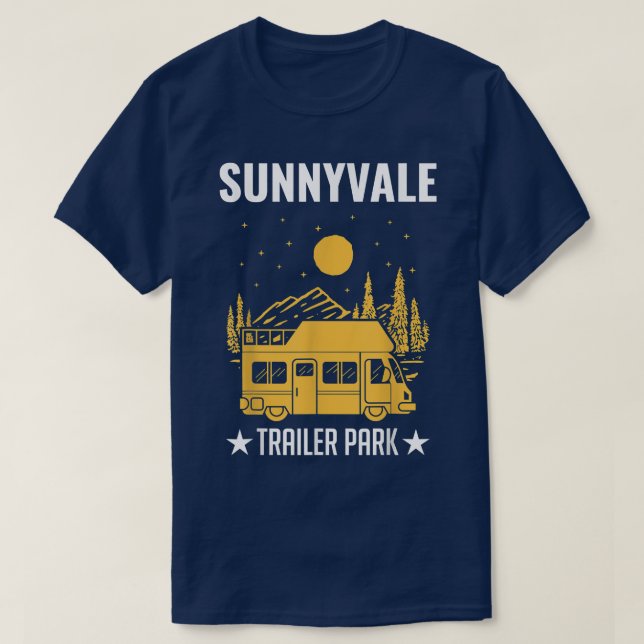Sunnyvale Trailer Park Mobile Home Truck 2628 T-Shirt (Design Front)