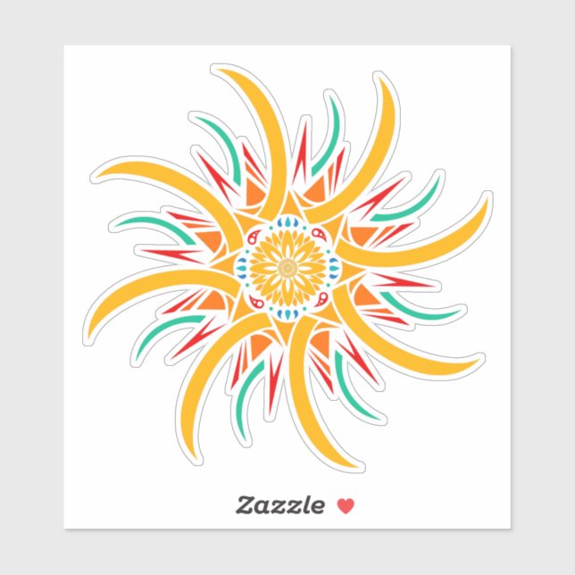 sunrays sticker (Sheet)