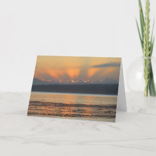 Sunrays Sunrise Card